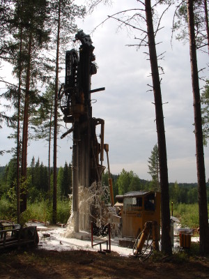 Well drilling.