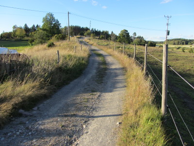 The Stockholm Esker just north of the wellfield in Märsta.